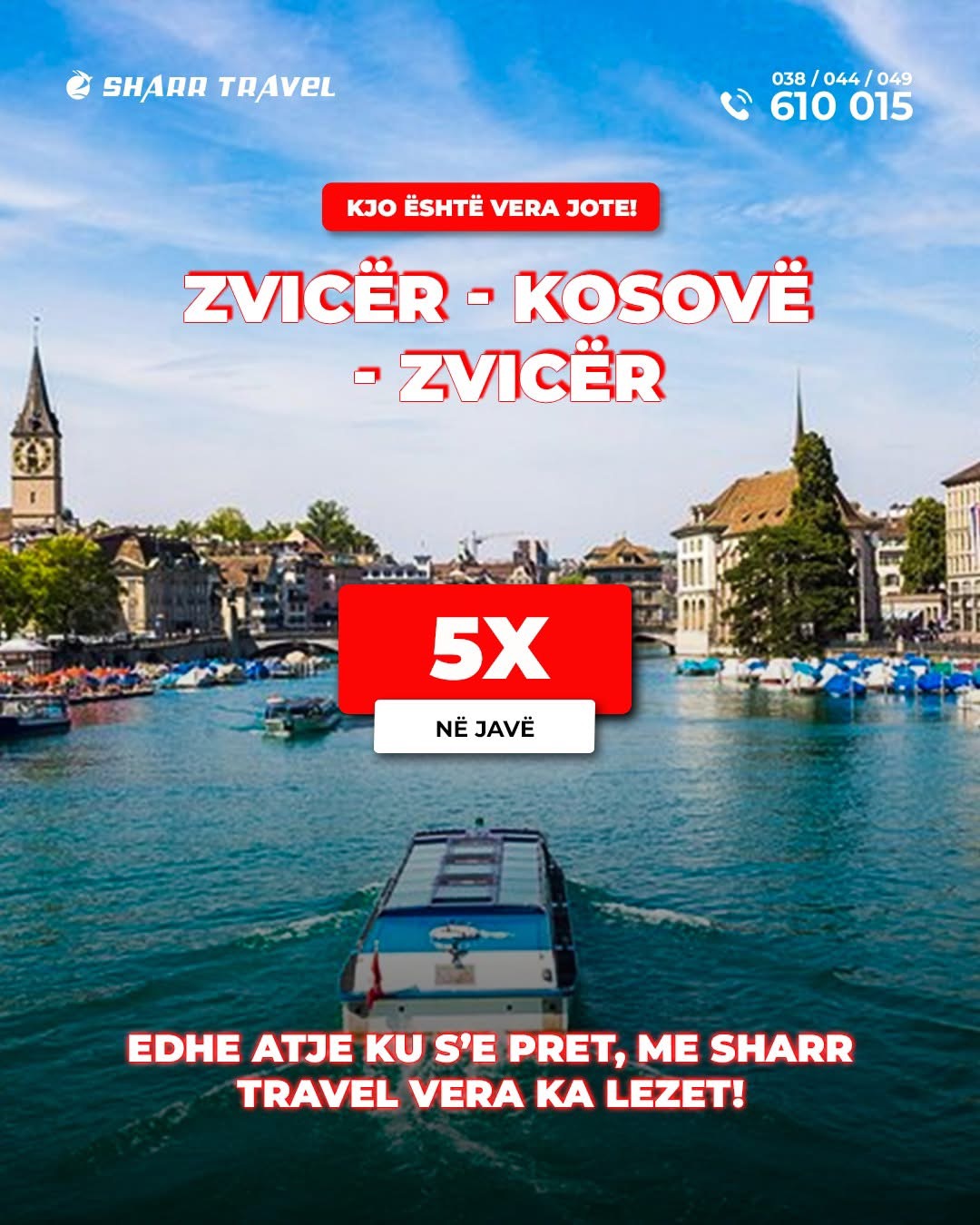 Udhëtim që nuk niset nga stacioni, por nga malli