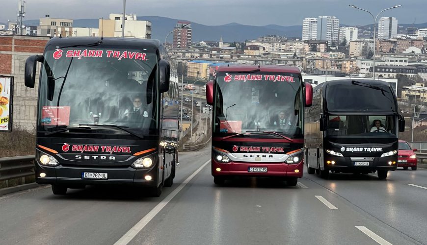 Qindra udhëtarë, një zgjedhje – Sharr Travel!