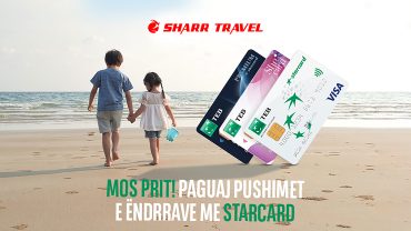 Nga sot paguaj me Starcard në Sharr Travel deri në 6 këste pa interes!