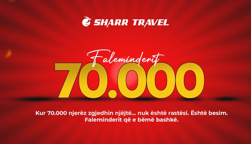 70.000 vota për Sharr Travel – dhe asnjë nuk shkoi kot.