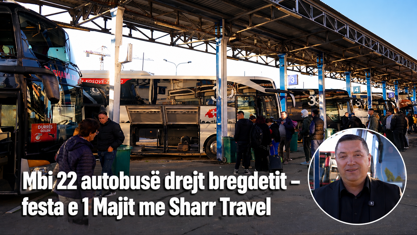Mbi 22 autobusë drejt bregdetit – festa e 1 Majit me Sharr Travel