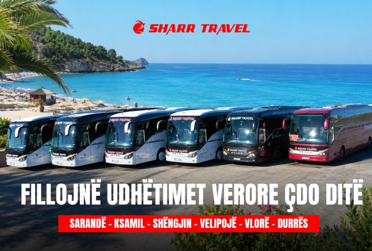 Sharr Travel hap sezonën verore 2026 me linja të rregullta drejt bregdetit shqiptar