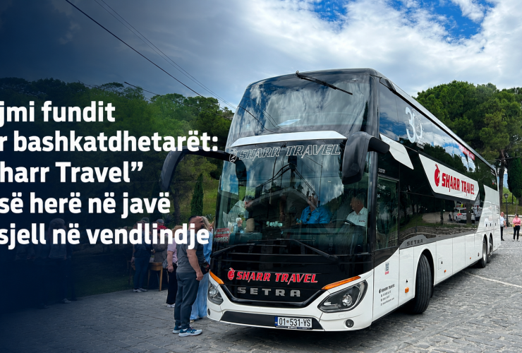 Lajmi fundit për bashkatdhetarët: “Sharr Travel” pesë herë në javë iu sjell në vendlindje