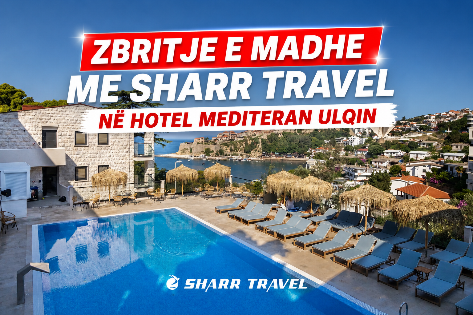 Pushimet në Ulqin me zbritje speciale/ Vetëm 55€ nata në Hotel Mediteran me Sharr Travel.